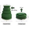 2025 Latest Model Collapsible Cup-Silicone Foldable Expandable Folding Drinking
