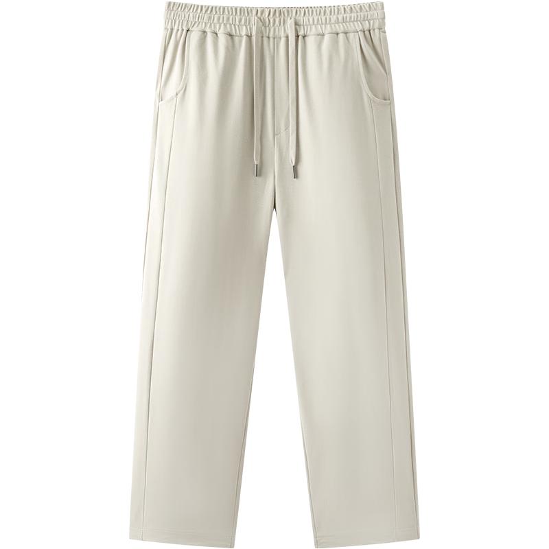 

Semir Men s Loose Straight-Leg Knit Cooling Casual Pants XL