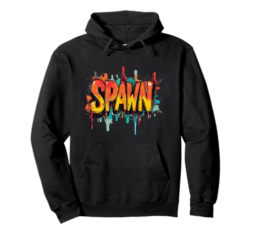 Colorful Game Spawn Costume Hoodie