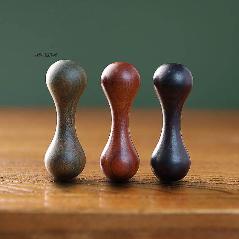 Sandalwood Knucklebone Fingertip Top Baole Bead Begleri Toy - EDC Anti-Stress Autism ADHD Finger Exercise Toy