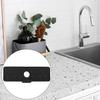 Silikonová podložka do dřezu Rychleschnoucí podložka Ochrana proti stříkající vodě u baterie Lapač vody Podložka proti stříkání do kuchyně koupelny