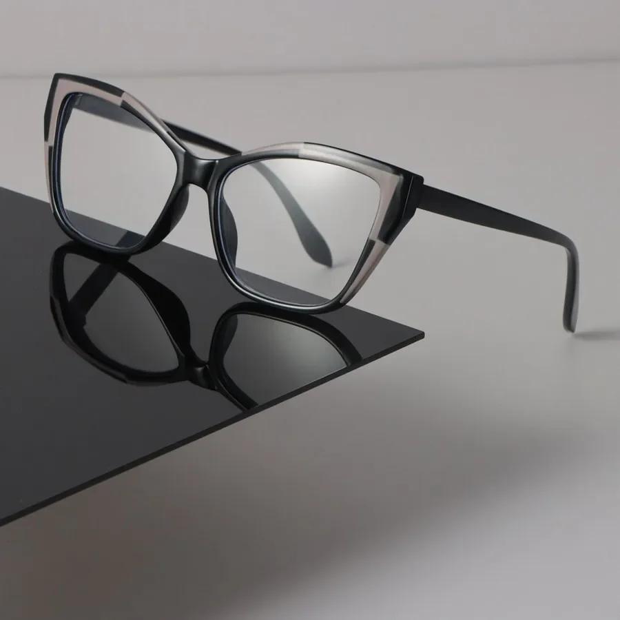 Minimalist Trendy Transparent Glasses Retro Cat Eye Frame Eyeglass Women Men Retro Clear Lens Frame Glasses Oculos