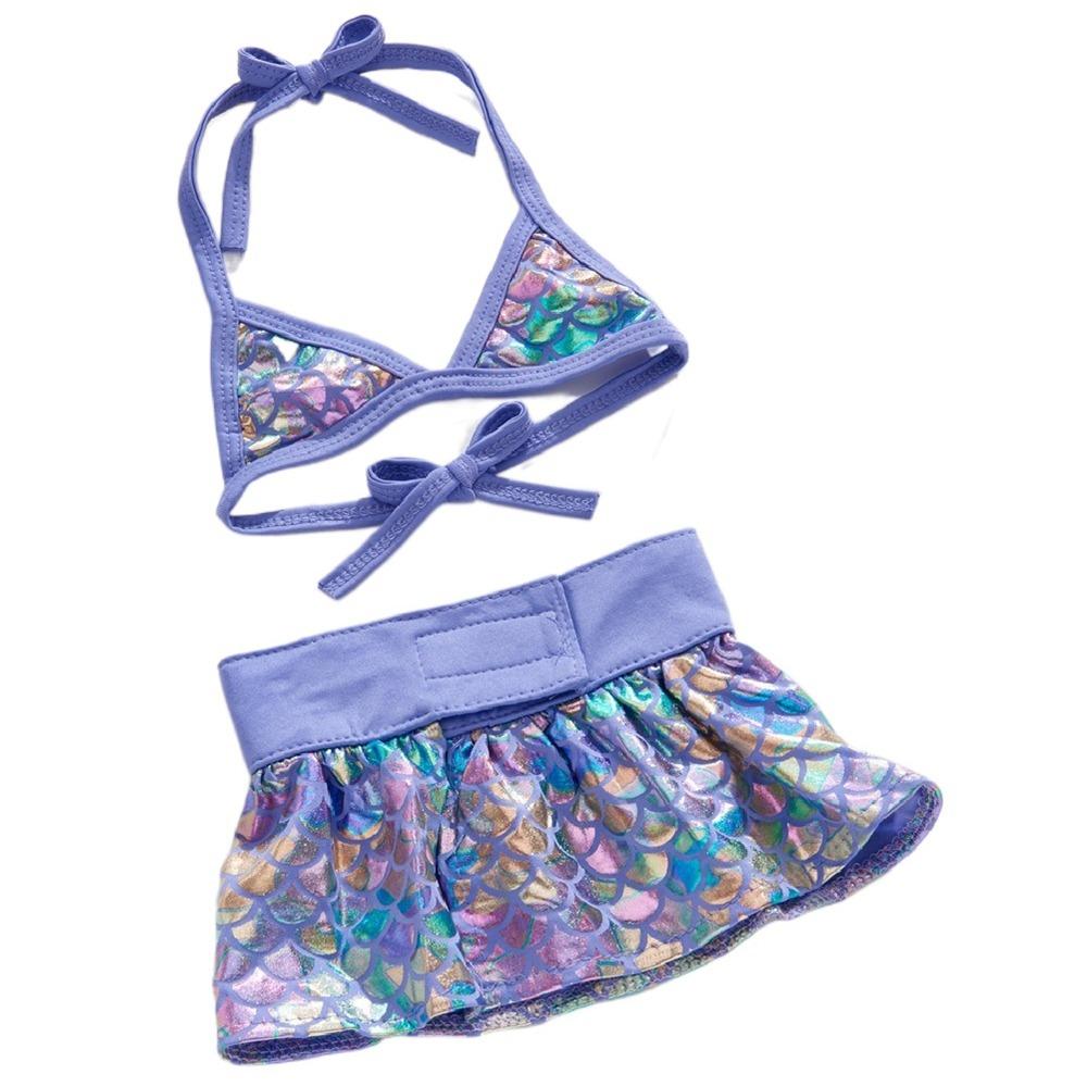 

Sexy Pets Swimsuits Fishscale Pattern Dog Beach Skirt Pet Supplies Dog Cat Summer Bikini Summer S фиолетовый