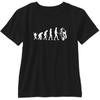 Evolution Of A Biker Short Sleeve T Shirt Motorcycle Moto GP Racer