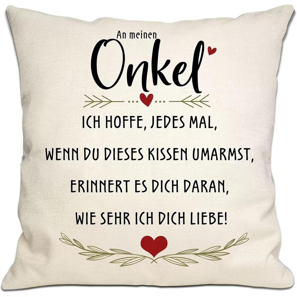 New Pillowcases for Family Sentiment for Mother's Day Valentine's Day Linen