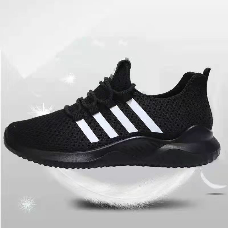 2025 new spring and autumn men's shoes men's sports shoes casual shoes running trendy shoes spring breathable cloth shoes single shoes