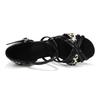 High Heel Latein Tanzschuhe Erwachsene Damen Weichsohle Tango Salsa Ballsaal Gesellschaftstanzschuhe Absatz 7cm