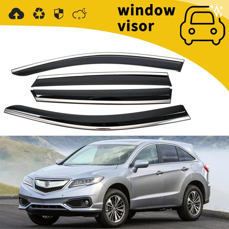 Car Door Visors for 10-18 Acura Models: TL, MDX, RDX, CDX, RLX, ILX, TLX