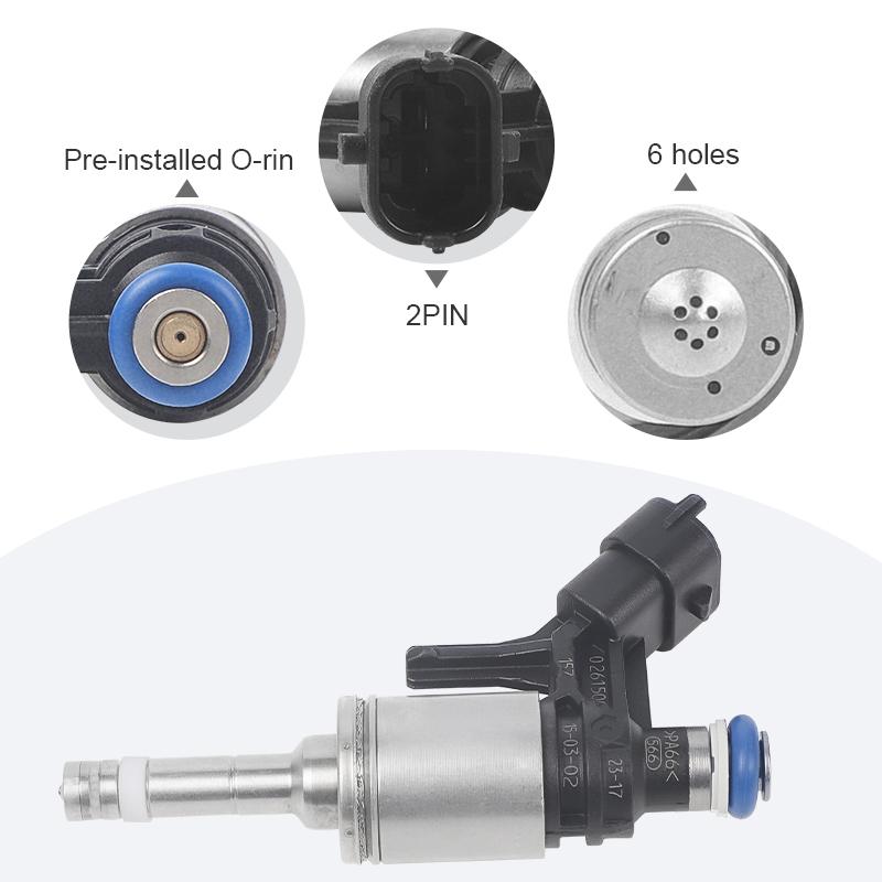 0261500073 Fuel Injector For  Citroen DS3 PEUGEOT 207 208 3008 308 408 5008 508 RCZ MINI Cooper R55 R56 R57 R58 R59 R60 R61
