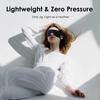 Zero-pressure sleep mask - Lightweight and breathable, this light-blocking eye mask features ear-loop elastic straps, suitable for various sleeping po
