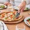 Zinc Alloy Pizza Cutter Wheel with Stainless Steel Blade Ergonomic Handle Baking Tool for Cutting Pizza and Pastry At Home Kitchen Use