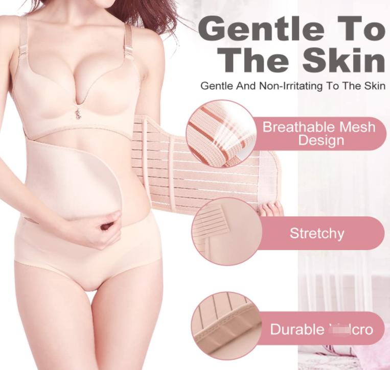 Popular 3 in 1 Postpartum Belt Waist Trainer Slimming Shapewear Abdominal Binder Post Surgery C Section Body Shaper for Women