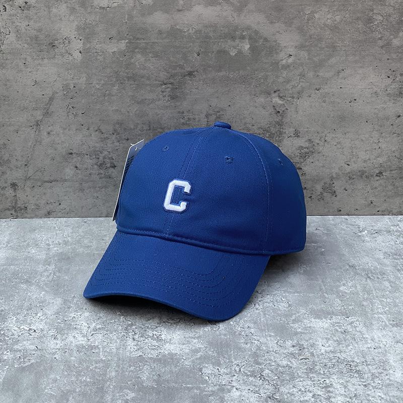 Cotton Thin C Letter Embroidery Soft Top Baseball Cap Men And Women Spring And Summer Casual Versatile Shopping Cap
