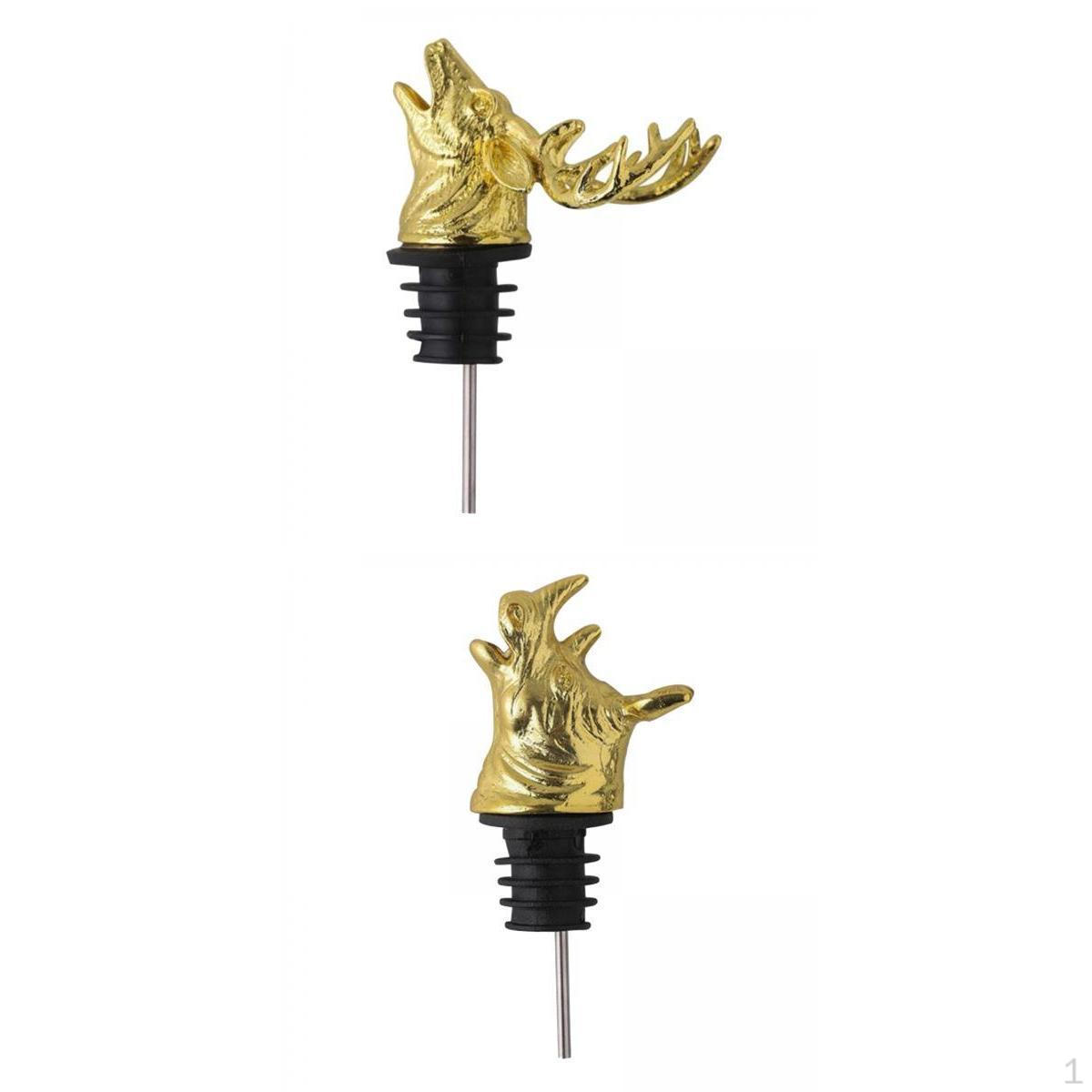 

2 шт. Аэраторы для вина из цинкового сплава, пробка-лейка для бутылки