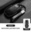 Leather Car Key Case Cover For Ford Focus Explorer Edge Mustang Fusion Mondeo Kuka Escape F250 F350 F450 F550 Galaxy Auto Parts