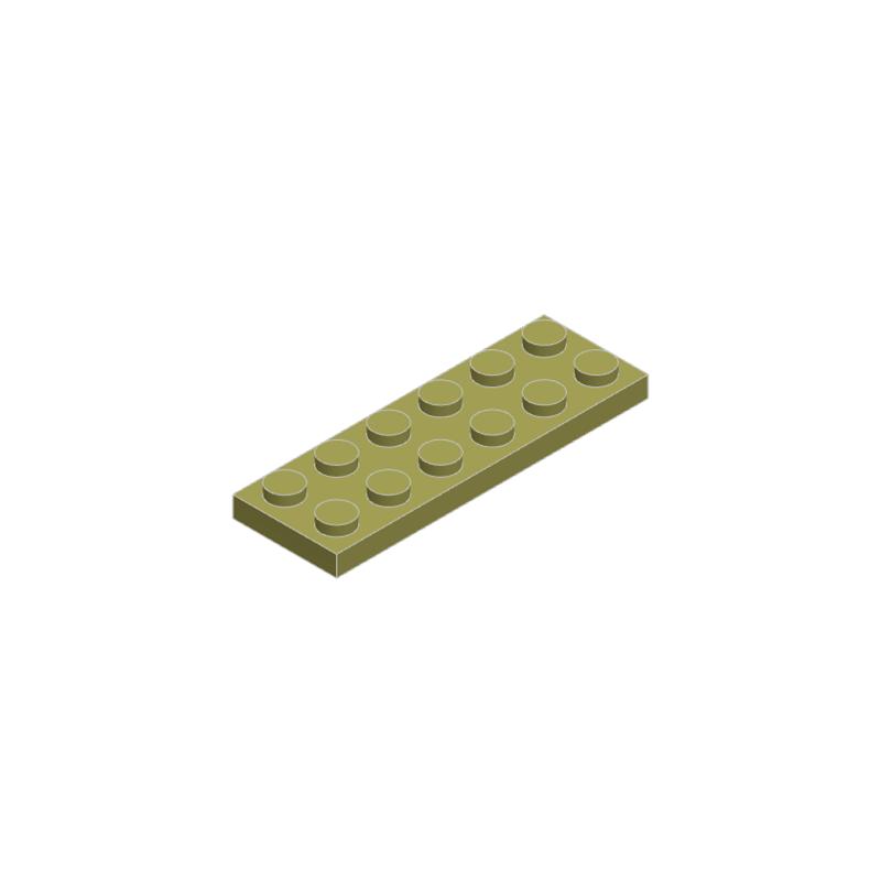 50g/29PCS 3795 2x6 Basic Building Blocks Moc Color Loose Parts Compatible with Bricks DIY Children's Toy Assembly