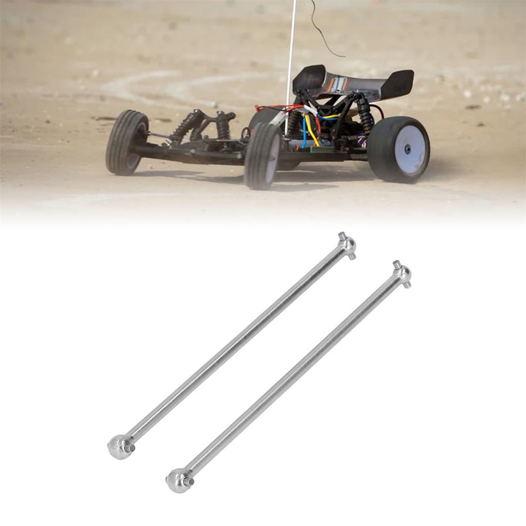 2Pcs RC Car Rear Driveshaft Set Steel Drive Shaft High Hardness Stable Rear Drive Shaft for   1Celsius7