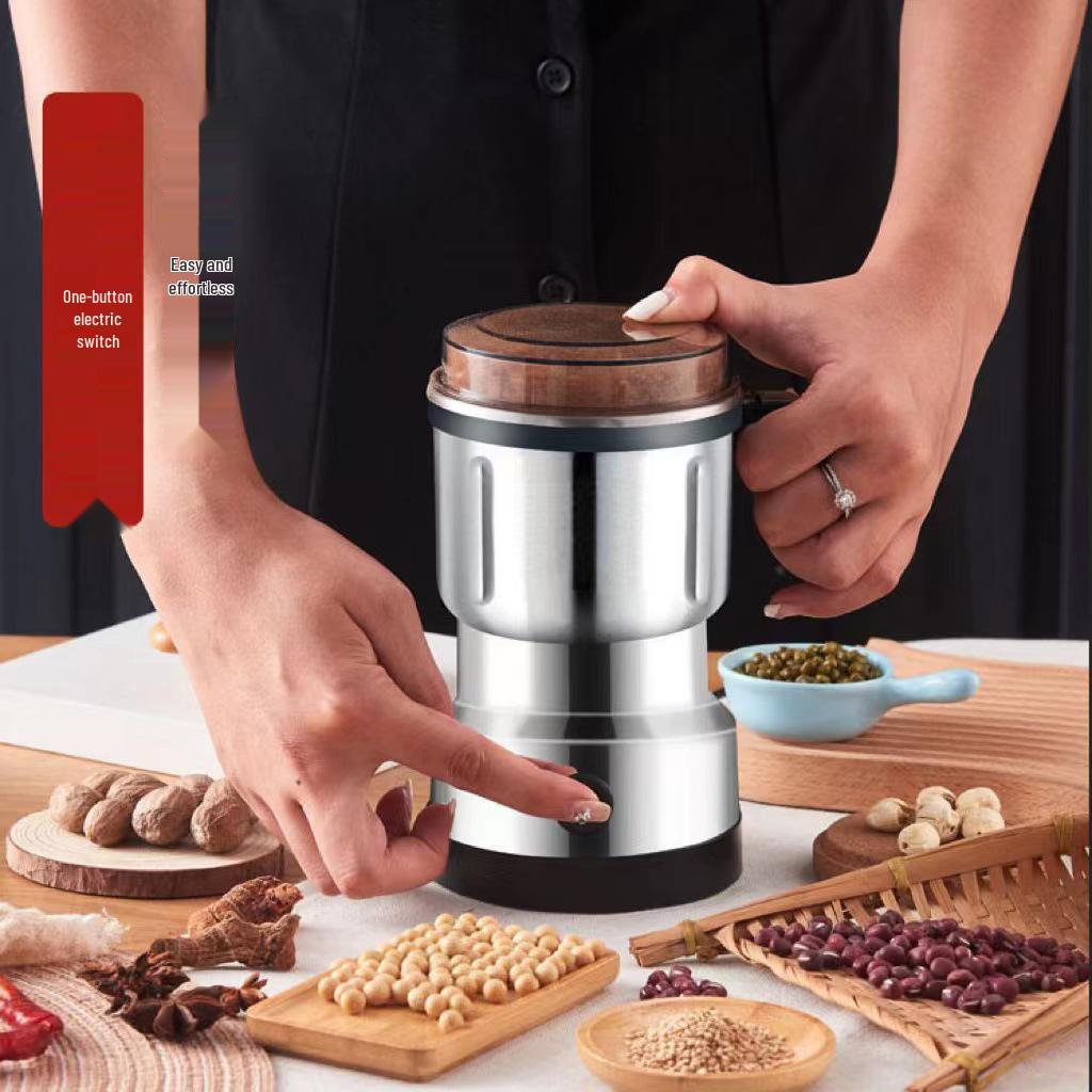 Wielofunkcyjny Młynek Elektryczny do Superdrobnych Ziaren, Zbóż i Ziaren Kawy