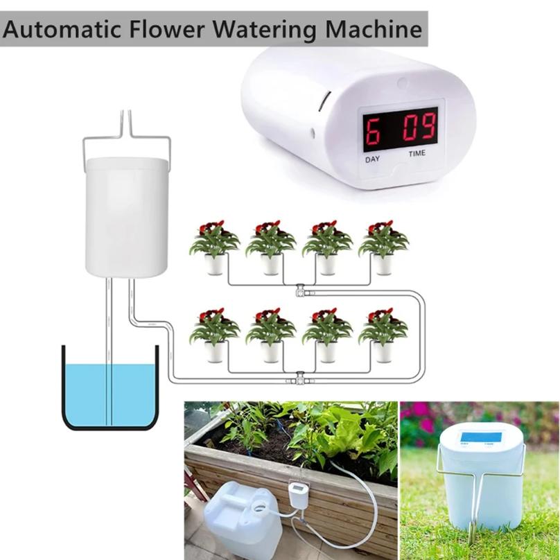 Automatic Watering Pump Controller Intelligent Flowers Plants Sprinkler Drip Irrigation Device Pump Timer System Garden Tools