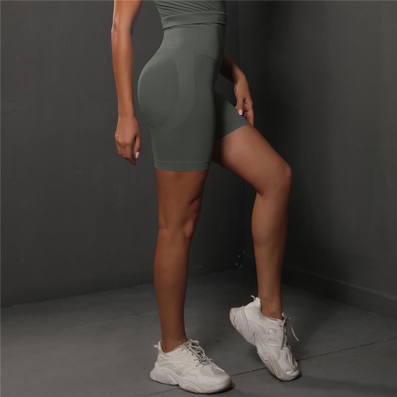 Auroth Summer Sports Shorts Dame Scrunch Butt Yoga Shorts Sexy Peach Hip Gym Fitness Short Pants