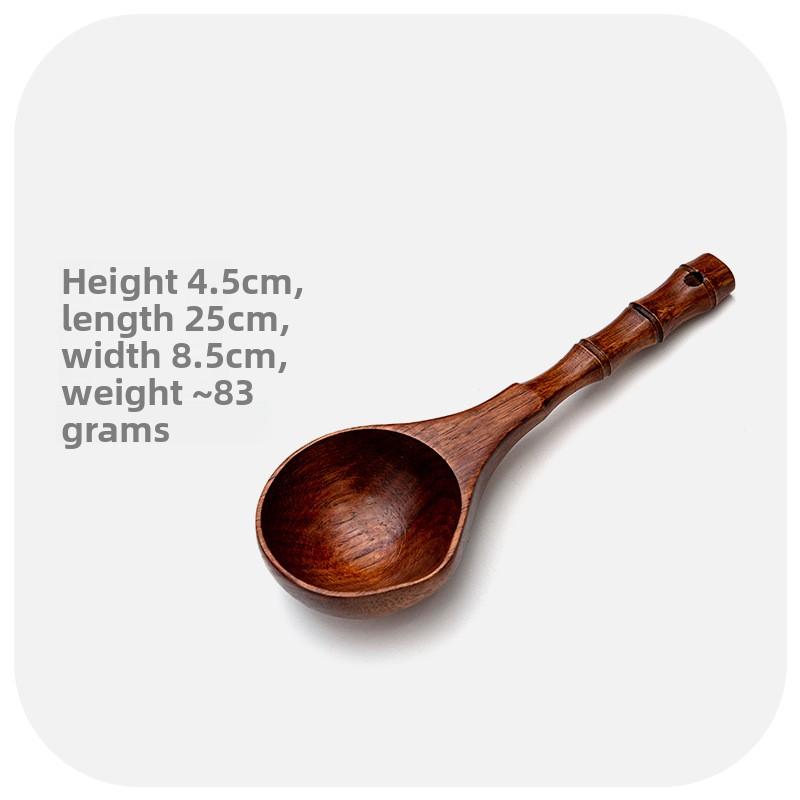 

Eating and Broadcasting The Same Wooden Spoon, Internet Famous Water Ladle, Wine Ladle, Household Long Handled Spoon