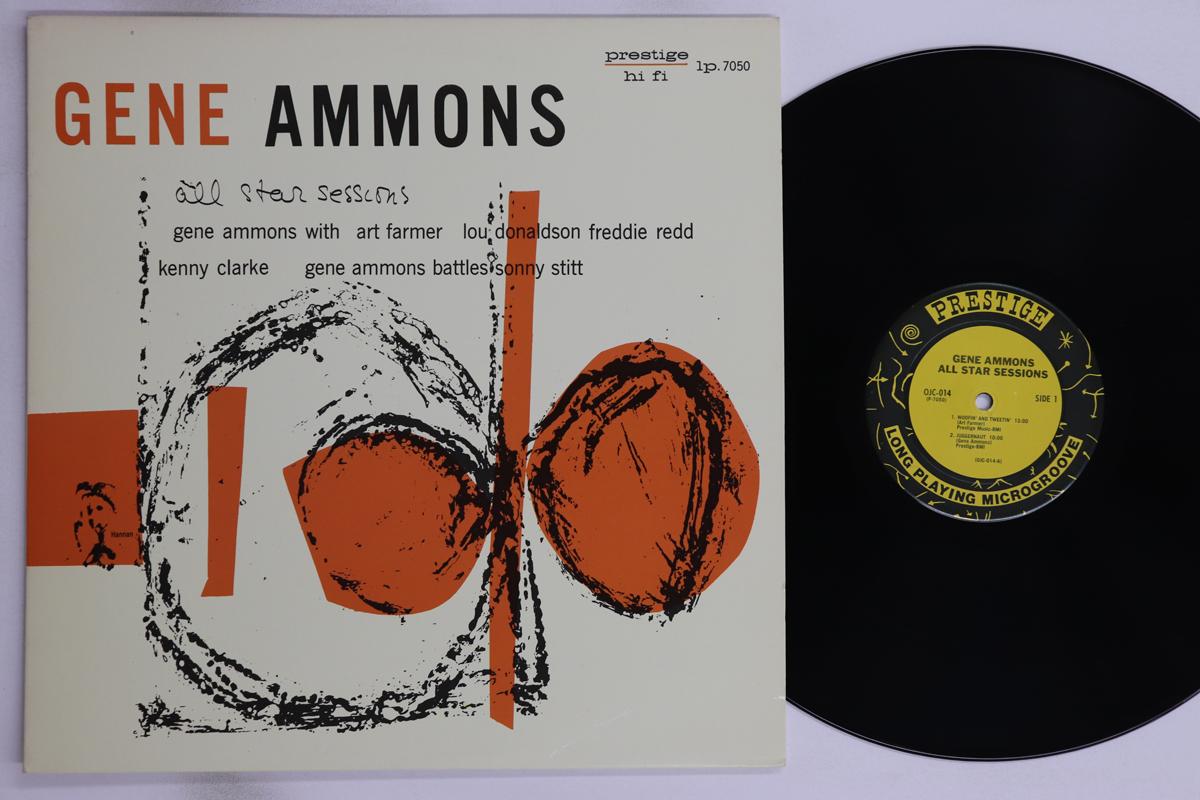

LP Record GENE AMMONS - All Star Sessions OJC014 ORIGINAL JAZZ C 1982 US Jazz Used