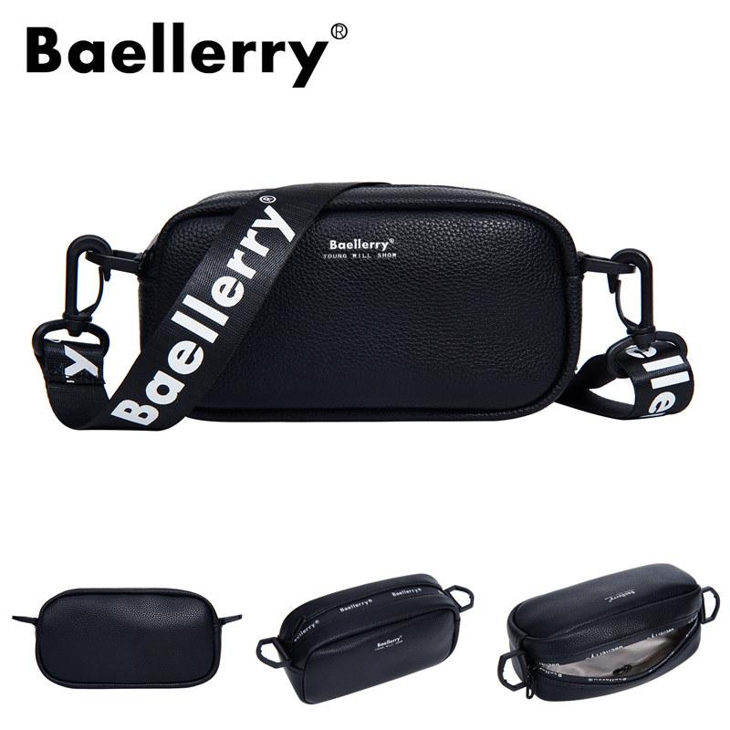 Baellerry Women Shoulder Bags Artificial Leather Crossbody Bag for Ladies Zipper Phone Bags Handbags