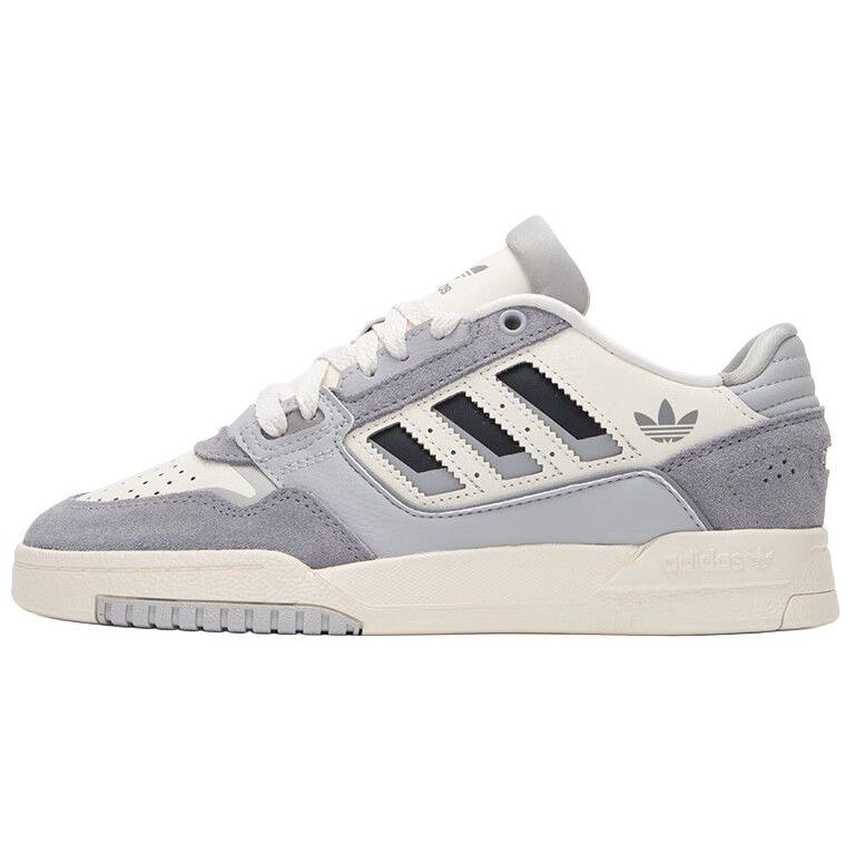 Adidas Originals Drop Step 2.0 Low Versatile Comfortable Non-Slip Durable Low-Top Lifestyle Casual Shoes Unisex Sneaker Gray JQ0063