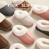 High-end slippers cotton slippers women wear thick-soled home in winter, warm in spring and autumn, non-slip and non-smelly elderly cotton shoes