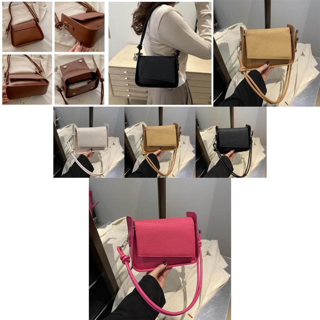 Stilvolle minimalistische Umhängetasche Vielseitiges PU-Material für den täglichen Freizeitgebrauch