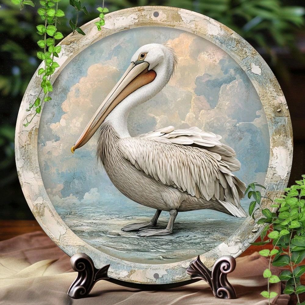 Metal Tin Sign Retro Art 20x20cm Home Wall Decor