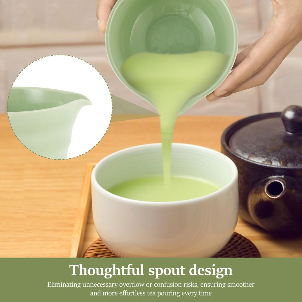 5Pcs Japanese Ceramic Matcha Gift Box Matcha Tea Set With Whisk Spoon And Bowl Sumptuous Grinder Brush Tea Tools High-end