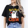 Boo Boo Crew Halloween Unisex T-Shirt Scary Spooky Nurse Ghost Blood Bank Phlebo