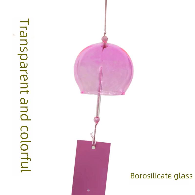 Edo Japanese-Style Stained Glass Wind Chime for Balcony Summer Gift Home Decor