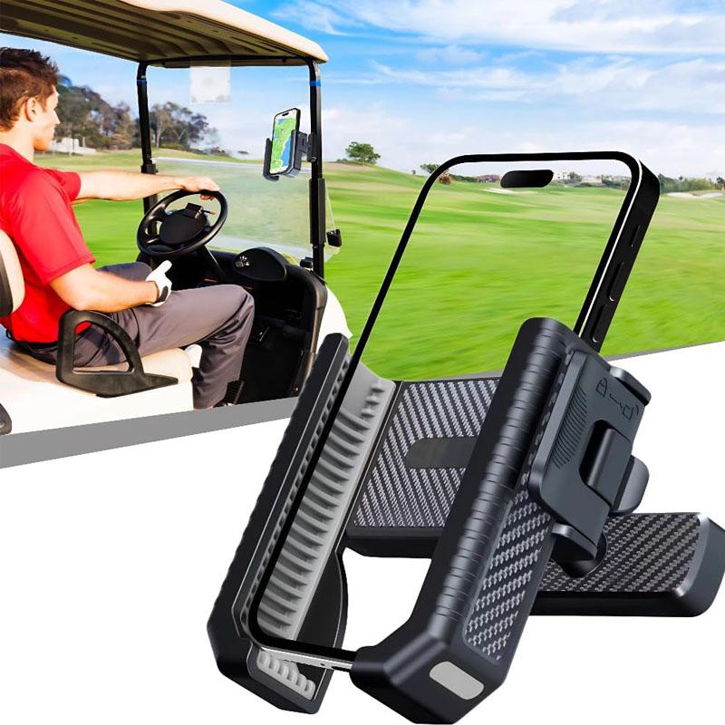Adjustable Rotating Universal Magnetic Mobile Phone Holder for Golf Cart Treadmill Gym Motorcycle Spinning Bike Dashboard cupule чёрный