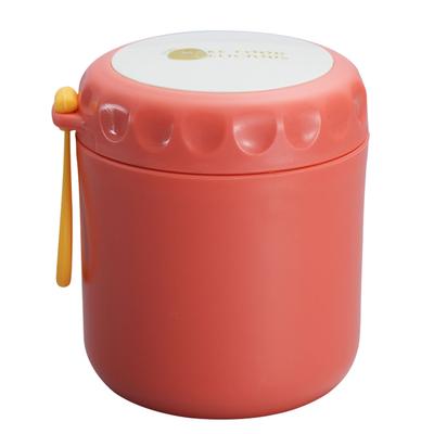 Thermal Insulated Food Jar Good Sealing Leakproof Food Grade Material Stainless Steel Soup Cup for Home Office School