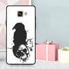 Crow Raven Dark Skull Case For Samsung Galaxy J7 J5 J3 2017 J1 A3 A5 2016 A9 A7 A6 A8 J8 2018 J6 J4 Plus Cover