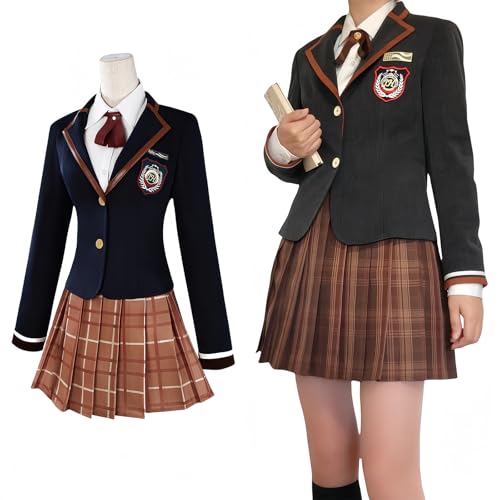 [NOKIJP] Koi to Miku Cosplay Protagonist/Female Protagonist Costume, Miku Hunter Cosplay, Koi Miku Cosplay Combat Uniform Set, Popular Game Costume (S