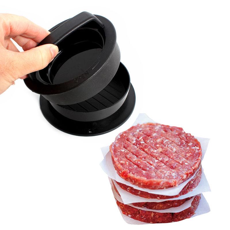 ABS/PP Material Manual Hamburger Press Set, Patty Maker, Meat Press Mold.