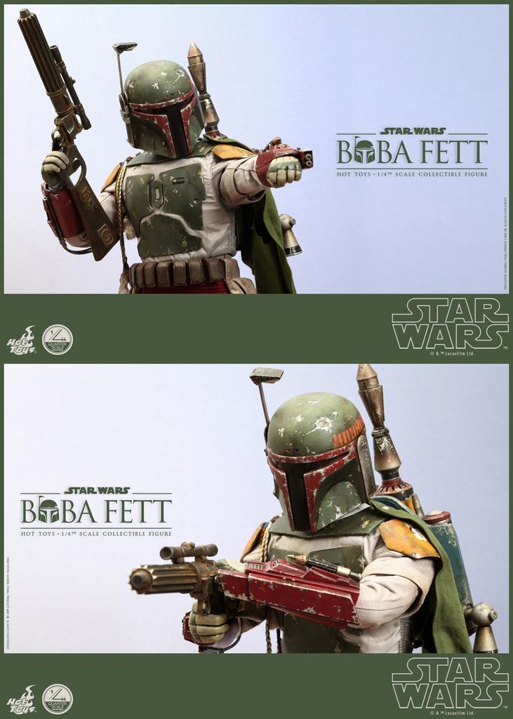 Čtvrtletní díl Hvězdných válek Jedi Boba Fett Plastová pohyblivá figurka s malovaným plastem VI/Návrat 1/4 (Druhá zásilka)