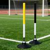 Soccer Training Poles Football Agile Training Pole Rebound Basketball Obstacle Course Pole Training Bar For Football Baseball