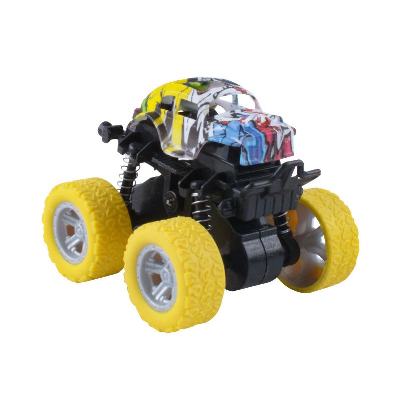 Children's Four-Wheel Drive Off-Road Stunt Car - Durable Inertial Toy Model