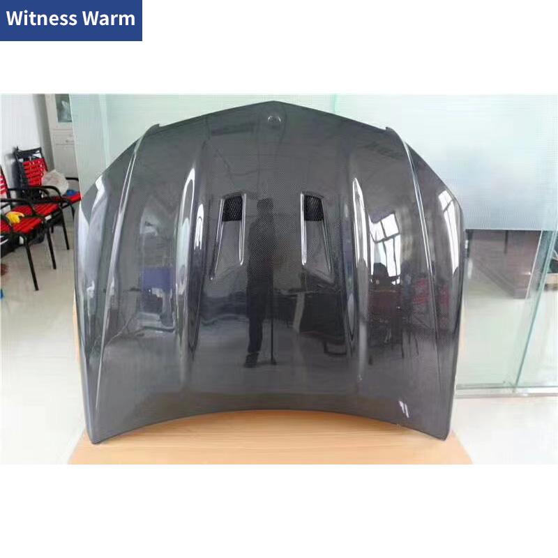 Pentru Mercedes Benz W204 C63 AMG Tuning 2007-2011 Fibră de Carbon/FRP Acoperiș Motor Capotă Capotă kit caroserie