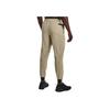 Under Armour Unstoppable Woven Joggers Quick-Dry Breathable Solid Knit Cuff Sweatpants Men Bottoms Khaki Gray 1352027-037