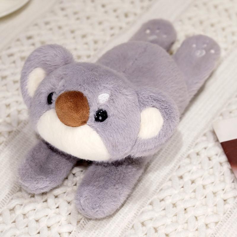 Fox Simulation Cartoon Koala Dog Cat Plush Patter Ring Cute Children Gift Doll