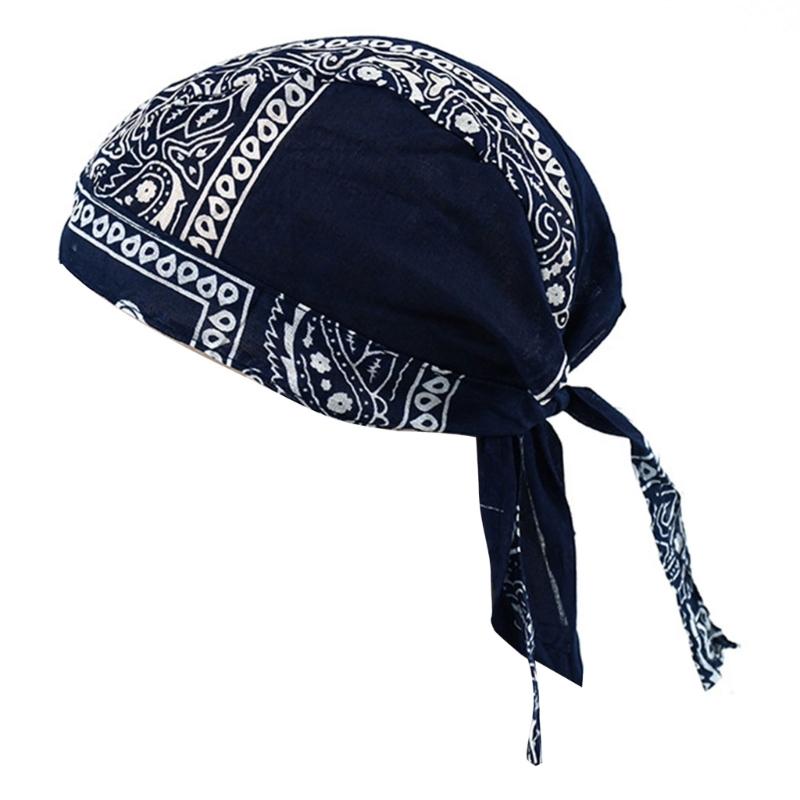 Multifunctional Headwear Pirate Style Bandana Cap for Sun Shielding Cycling Hiking Running Easy Wear as Hat or Scarf