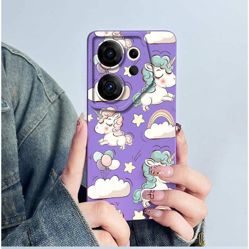 For Tecno Camon 20Premier 5G Phone Case 20 Premier 5G CK9n Cover Silicone Sweet Painted Shell Cartoon Funda Printed Casing Coque