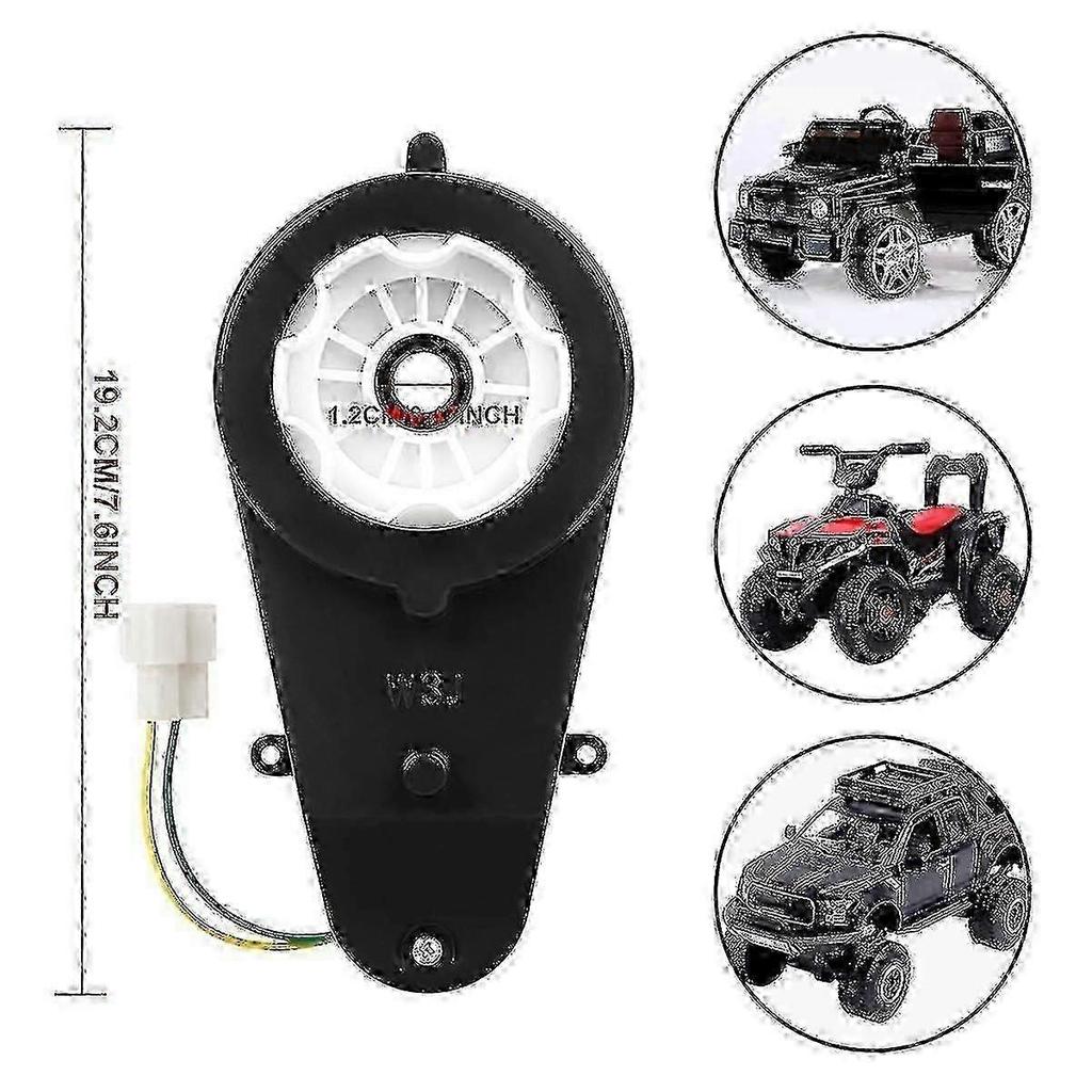 Cambio per Auto Giocattolo Elettrica 24V per Bambini Motore 24V 40000RPM 2 Pezzi Cambio Motore Elettrico Motociclette Alta Velocità - KM