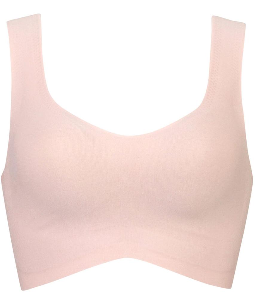 Cotton Blend Comfortable and Less Half Top KB1031 PO L [Wing/Wacoal] Non-wired Bra, Material, Beautiful, Stuffy, [Luxurious Cotton] Women's