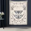 Psychedelic Butterfly Tapestry Wall Hanging Tarot Witchcraft Tapiz Hippie Bohemian Style Mysterious Aesthetics Room Home Decor